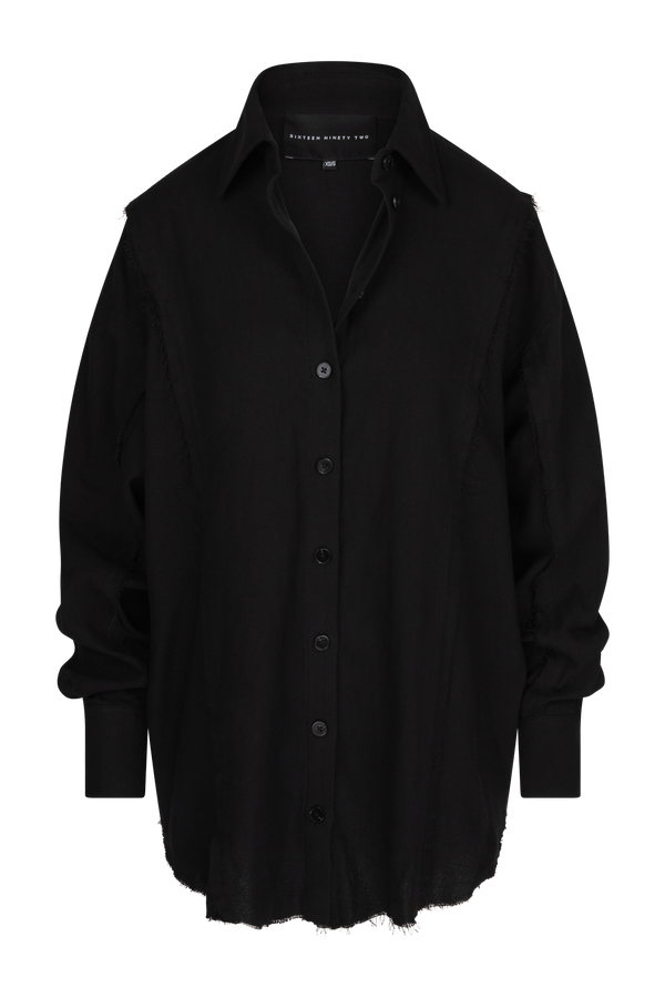 Denim Black Jacket – Sixteen Ninety Two