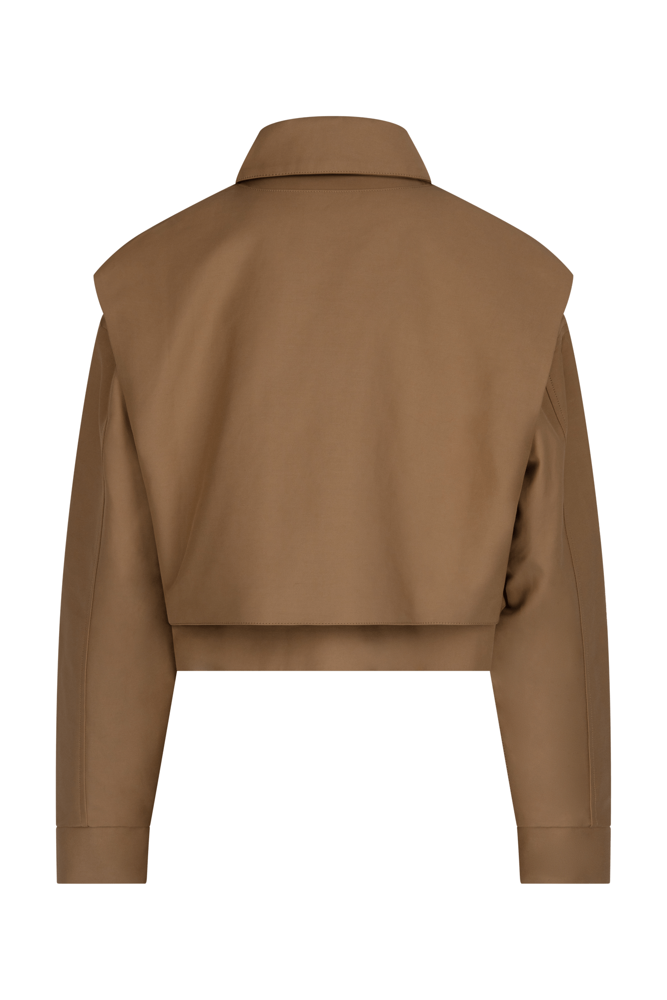 Double Layered Beige Jacket
