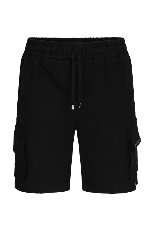Black Cargo Shorts